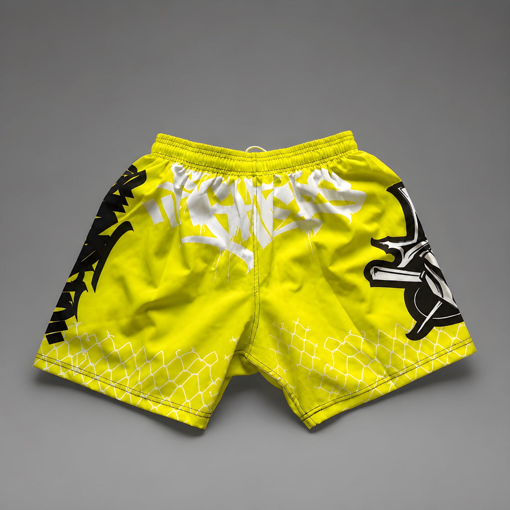 Bañador “ Toxic Riot Beach Short “ parte trasera 