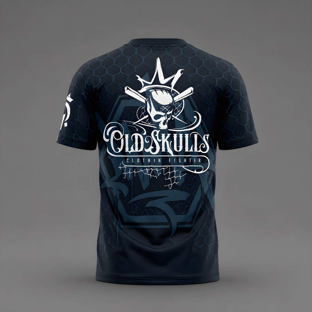 Camiseta Deportiva MMA Diseño espalda 