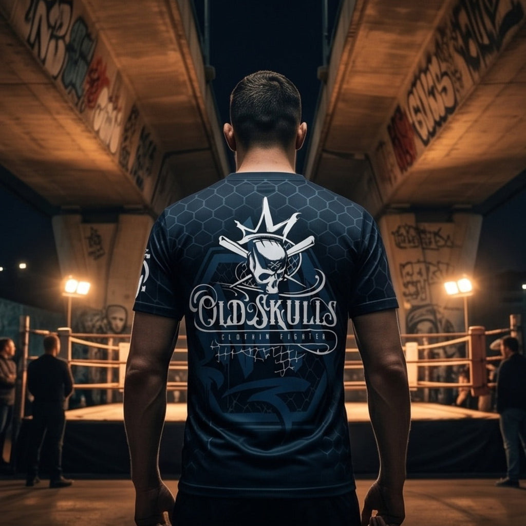 Camiseta Deportiva MMA Old Skulls edición limitada 