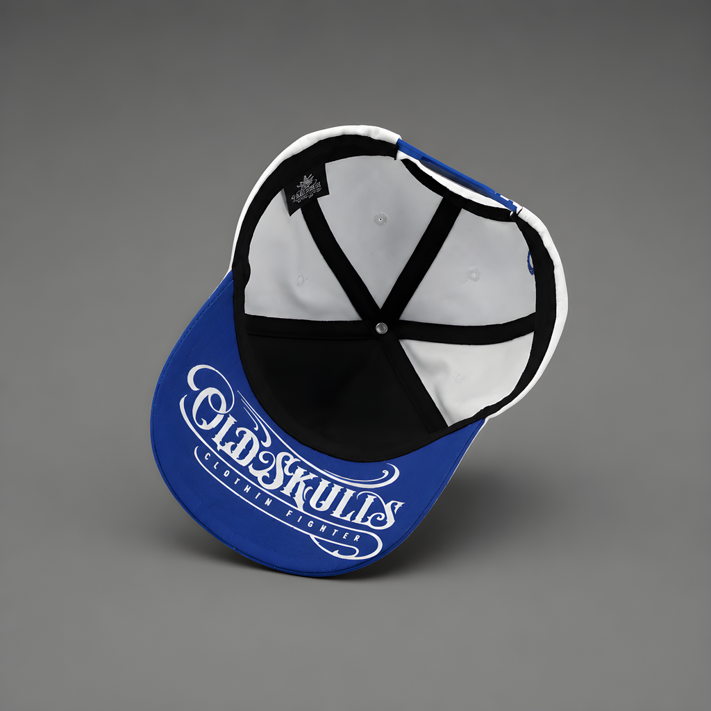 Gorra Beisbol «Blue» Old Skulls Interior 