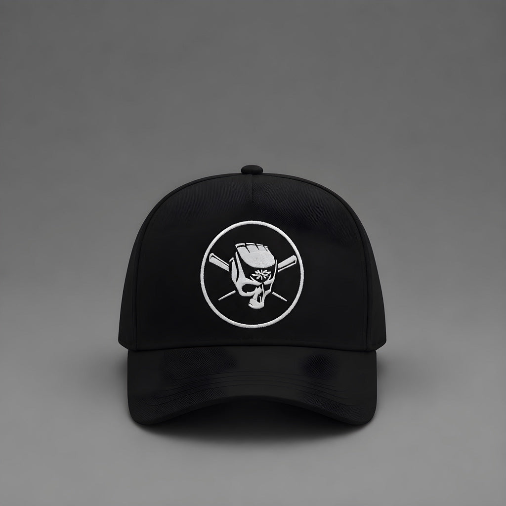 Gorra Beisbol Black Old Skulls