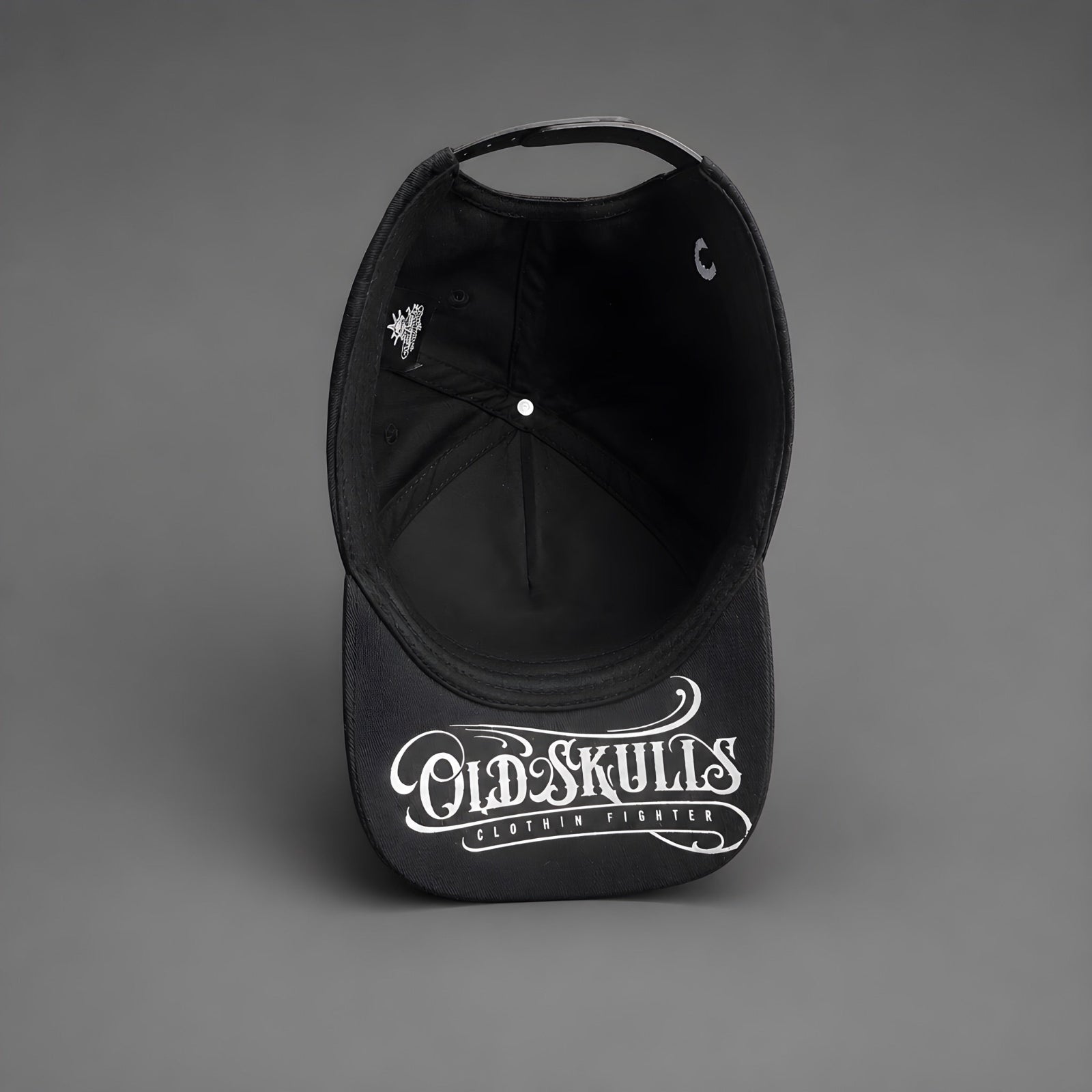 Gorra Beisbol «Black» Old Skulls visera 