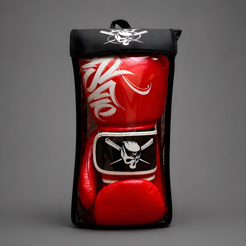 Guantes De Boxeo OldSkulls -Red Classic Edition-