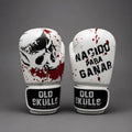 Guantes De Boxeo Old Skulls -White Edition- «Nacido Para Ganar»