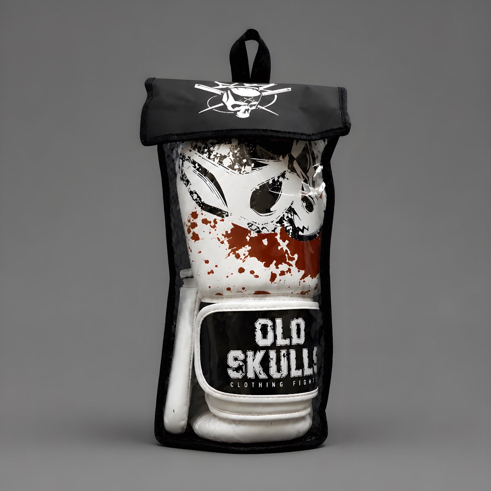 Guantes De Boxeo Old Skulls -White Edition- «Nacido Para Ganar»