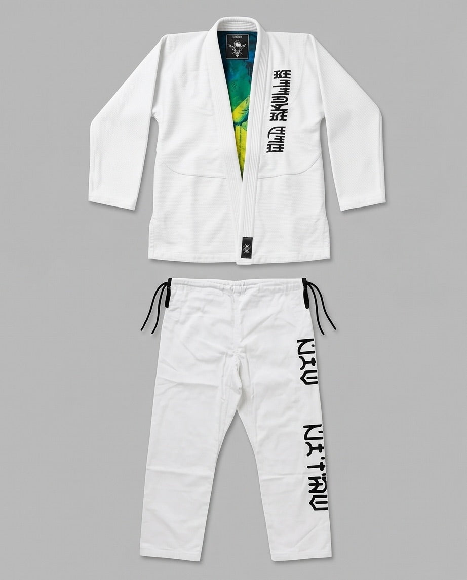 Kimono Jiu-Jitsu Old Skulls “ edición pixoart “