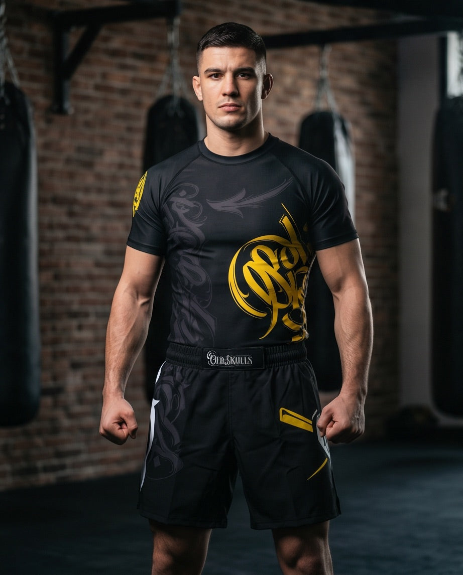 Rashguard Blackbook Combat Set Peleador 
