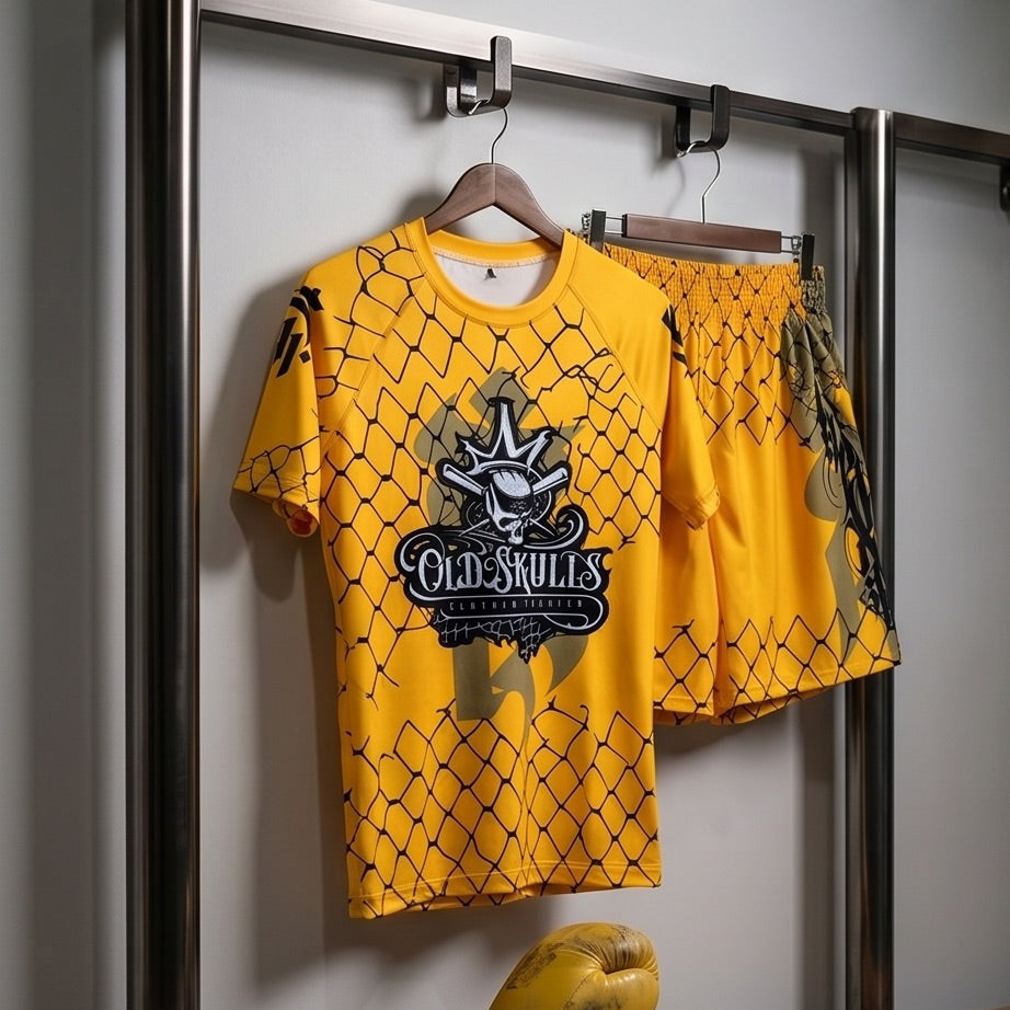 Rashguard Completo MMA Amarillo 