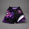 Shorts MMA Old Skulls – Purple Chaos